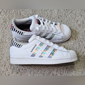 Adidas Originals SUPERSTAR DANCE Iridescent White FY5131 Women's Sz 5
